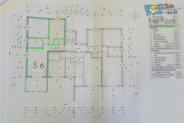 Stan u Novigradu  sa predivnim pogledom na more!