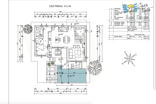 Grundstück, 841 m2, Verkauf, Poreč - Matulini