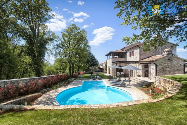 ISTRA, POREČ - Čudovita kamnita vila v Tinjanu!